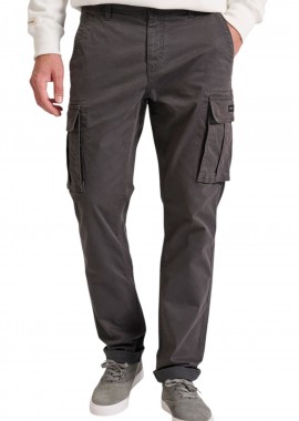 Funky Buddha - Παντελόνι Υφασμάτινο Funky Buddha Cargo FBM010-002-02-GREY Ανδρικό