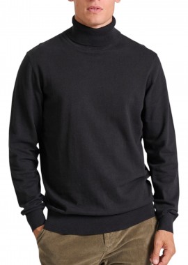 Funky Buddha - Πουλόβερ Funky Buddha Turtle Neck - The Essentials FBM010-005-09-BLACK Ανδρικό