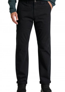 Funky Buddha - Παντελόνι Υφασμάτινο Funky Buddha Straight Fit Chino FBM010-007-02-BLACK Ανδρικό