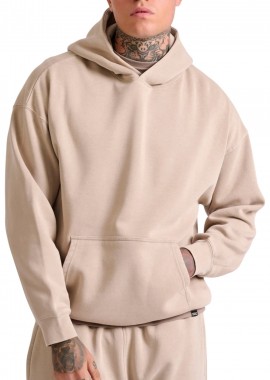 Funky Buddha - Μπλούζα Μακρυμάνικη Funky Buddha Oversized Garment Dyed FBM010-048-06-ASH Ανδρικό