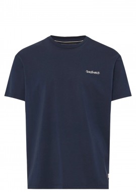 Funky Buddha - Μπλούζα Κοντομάνικη Funky Buddha Μονόχρωμη FBM013-001-04-NAVY Ανδρικό