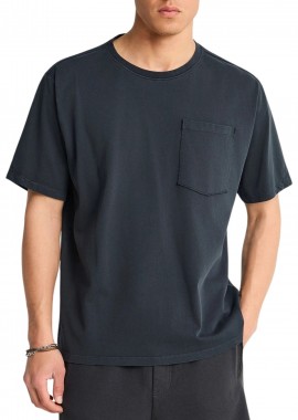 Funky Buddha - Μπλούζα Κοντομάνικη Funky Buddha Relaxed FBM013-006-04-BLACK Ανδρικό