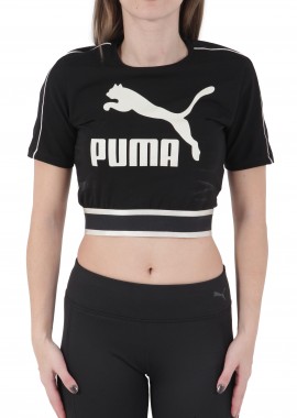Puma - Μπλούζα Κοντομάνικη Puma Revolt Cropped Tee 578337-01 Γυναικείο