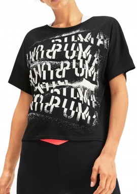 Puma - Μπλούζα Κοντομάνικη Puma Hit Feel It 518319-06 Γυναικείο