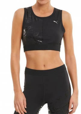 Puma - Μπουστάκι Puma Train Untamed Crop 520243-01 Γυναικείο