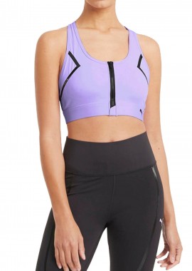 Puma - Μπουστάκι Puma High Impact Front Zip 520295-16 Γυναικείο