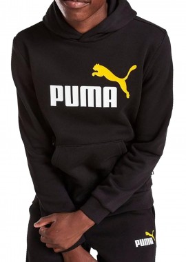 Puma - Μπλούζα Μακρυμάνικη Puma ESS+ 2 Col Big Logo Hoodie FL 586987-54 Αγόρι