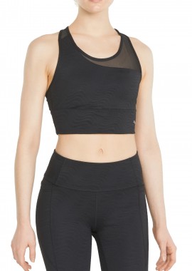 Puma - Μπουστάκι Puma Mid Impact Flawless 521549-01 Γυναικείο