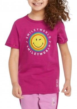 Puma - Μπλούζα Κοντομάνικη Puma Smiley World 533414-14 Unisex Παιδικό