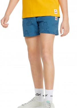 Puma - Σορτς Puma Garfield Print 533431-48 Unisex Παιδικό
