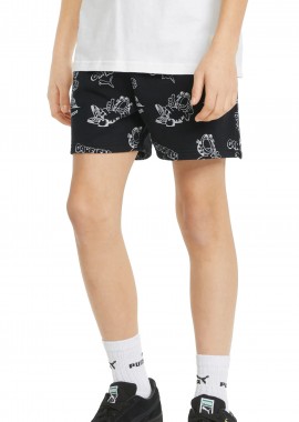 Puma - Σορτς Puma Garfield Print 533431-01 Unisex Παιδικό