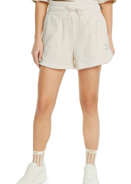 Puma - Σορτς Puma Classics Toweling High Waist 533518-99 Γυναικείο