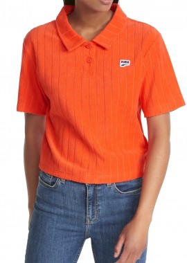 Puma - Μπλούζα Polo Puma Downtown Relaxed Toweling 533589-26 Γυναικείο