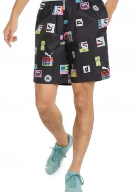 Puma - Σορτς Puma Brand Love 533669-01 Ανδρικό