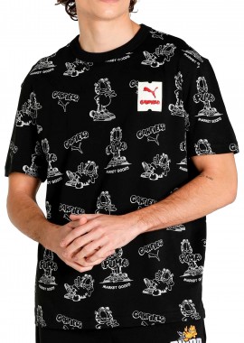 Puma - Μπλούζα Κοντομάνικη Puma Garfield Printed 534434-01 Ανδρικό