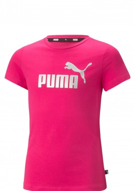 Puma - Μπλούζα Κοντομάνικη Puma ESS+ Logo 846953-64 Κορίτσι