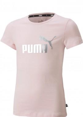 Puma - Μπλούζα Κοντομάνικη Puma ESS+ Logo 846953-16 Κορίτσι