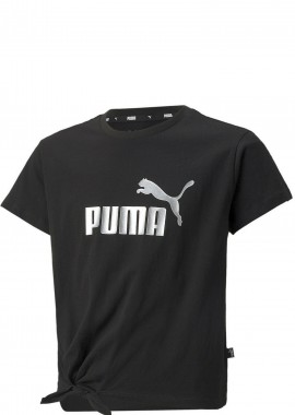 Puma - Μπλούζα Κοντομάνικη Puma ESS+ Logo Knotted 846956-01 Κορίτσι