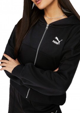 Puma - Ζακέτα Puma Classics Oversized Hoodie 671745-01 Γυναικείο