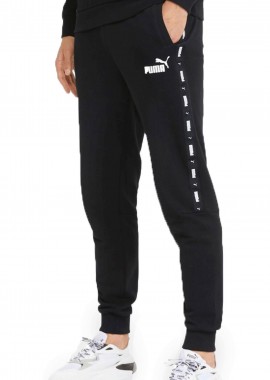Puma - Παντελόνι Υφασμάτινο Puma Τape Sweatpants 849042-01 Ανδρικό