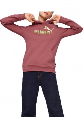 Puma - Μπλούζα Μακρυμάνικη Puma Metallic Logo Hoodie FL 849958-45 Γυναικείο