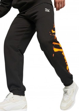 Puma - Παντελόνι Υφασμάτινο Puma Worldwide Sweatpant TR 622648-01 Ανδρικό