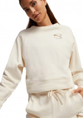 Puma - Μπλούζα Μακρυμάνικη Puma Better Sportswear Crew TR 676067-99 Γυναικείο