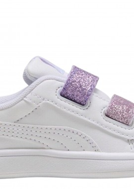 Puma - Sneaker Puma Puma Smash 3.0 L Glitter Velcro 395610-06 Κορίτσι