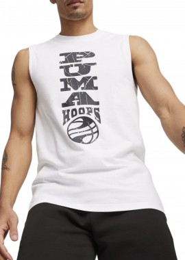 Puma - Μπλούζα Κοντομάνικη Puma The Hooper Tank 624829-02 Ανδρικό