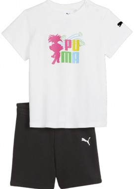 Puma - Αθλητικό Σετ Puma X Trolls Minicats Tee & Shorts 624839-02 Unisex Παιδικό