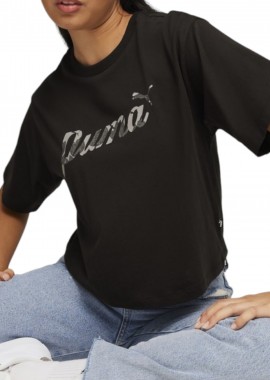 Puma - Μπλούζα Κοντομάνικη Puma Ess+ Blossom Short Graphic 680432-01 Γυναικείο