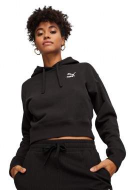 Puma - Μπλούζα Μακρυμάνικη Puma Better Classics Cropped Hoodie 624229-01 Γυναικείο
