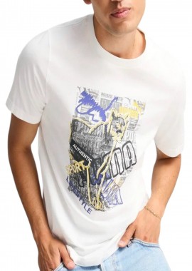 Puma - Μπλούζα Κοντομάνικη Puma Graphics Photoprint 683213-02 Ανδρικό