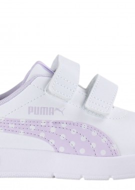 Puma - Sneaker Puma Courtflex V3 Dotty V PS 398758-04 Κορίτσι