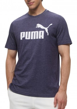 Puma - Μπλούζα Κοντομάνικη Puma ESS No. 1 Logo Heather Tee 682550-16 Ανδρικό