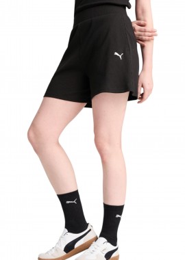 Puma - Σορτς Puma ESS Elevated High-Rise Rib Shorts 5 685026-01 Γυναικείο