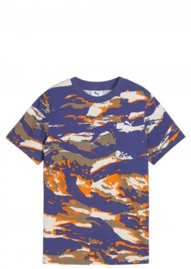 Puma - Μπλούζα Κοντομάνικη Puma Essentials Camo Tee 685139-46 Αγόρι