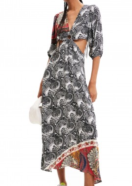 Desigual - Φόρεμα Desigual Sirsal 23SWVW33-2000 Γυναικείο