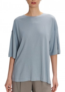 Ale - Μπλούζα Κοντομάνικη Ale Με Άνοιγμα Πίσω 81039126-LIGHT BLUE Γυναικείο