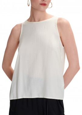 Ale - Top Ale Με Άνοιγμα Στην Πλάτη 8921024-OFF WHITE Γυναικείο