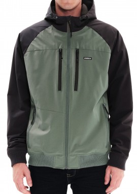 Emerson - Μπουφάν Emerson Ribbed Hood 222.EM10.21-LIGHT OLIVE-EBONY Ανδρικό