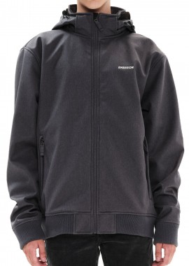 Emerson - Μπουφάν Emerson Soft Shell Rib Det/ble Hood 222.EM11.08-GMD Ανδρικό