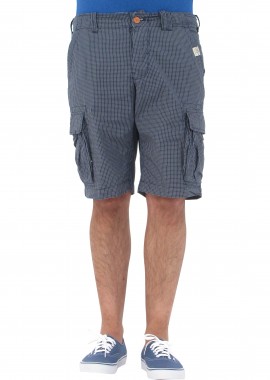 Garage Fifty 5 - Βερμούδα Garage Fifty 5 Μικρό Καρό G58-3113-navy Ανδρικό