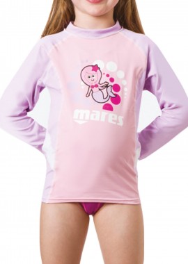 Mares - Αντηλιακά Ρούχα Mares Αντιηλιακή Μπλούζα Rash Guard (3-4Y) 412544-PINK Κορίτσι