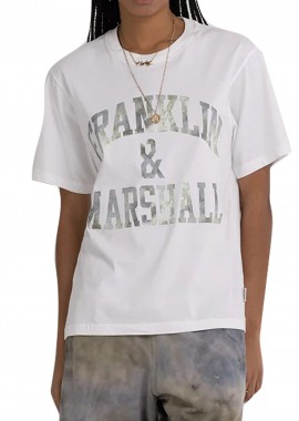 Franklin & Marshall - Μπλούζα Κοντομάνικη Franklin & Marshall Με Λογότυπο JM3196.000.1009P01-011 Ανδρικό
