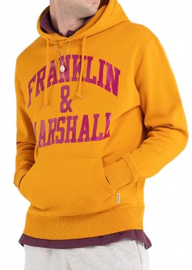 Franklin & Marshall - Μπλούζα Μακρυμάνικη Franklin & Marshall Hood JM5010.000.2004P01-608 Ανδρικό