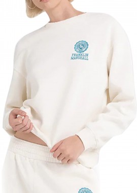 Franklin & Marshall - Μπλούζα Μακρυμάνικη Franklin & Marshall Sweatshirt JW5000.000.2004P01-019 Γυναικείο
