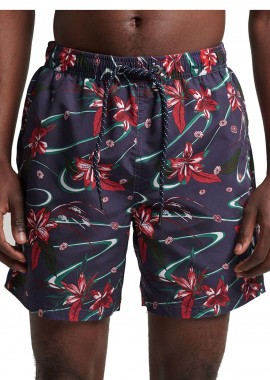 Superdry - Μαγιό Βερμούδα Superdry Vintage Hawaian M3010193A-5UY Ανδρικό