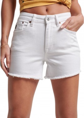 Superdry - Σορτς Superdry Vintage Mid Rise W7110400A-01C Γυναικείο