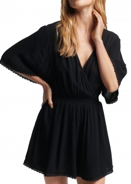 Superdry - Superdry Ovin Vintage Beach Playsuit W8011023A-98T Γυναικείο
